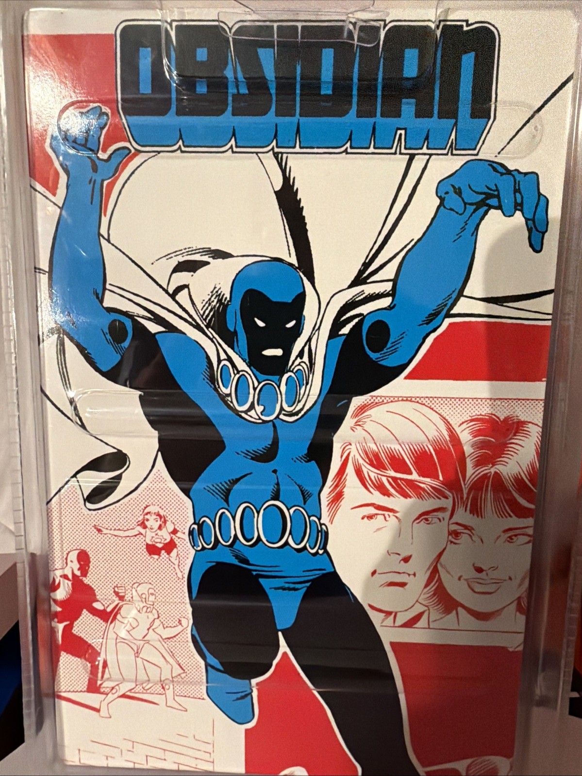 Mcfarlane DC Direct Multiverse Punchers Gold Label Infinity Inc #16 OBSIDIAN