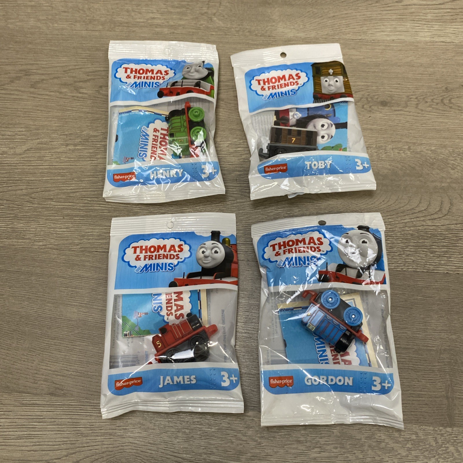 Fisher-Price Thomas & Friends Minis Limited Edition Set Of 4 See Images
