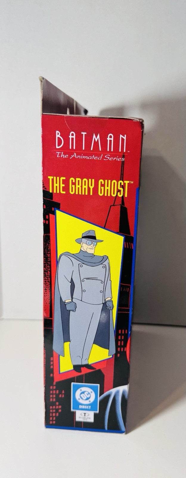McFarlane Batman the Animated Series the Gray Ghost (Jonah Hex BAF Wave) READ
