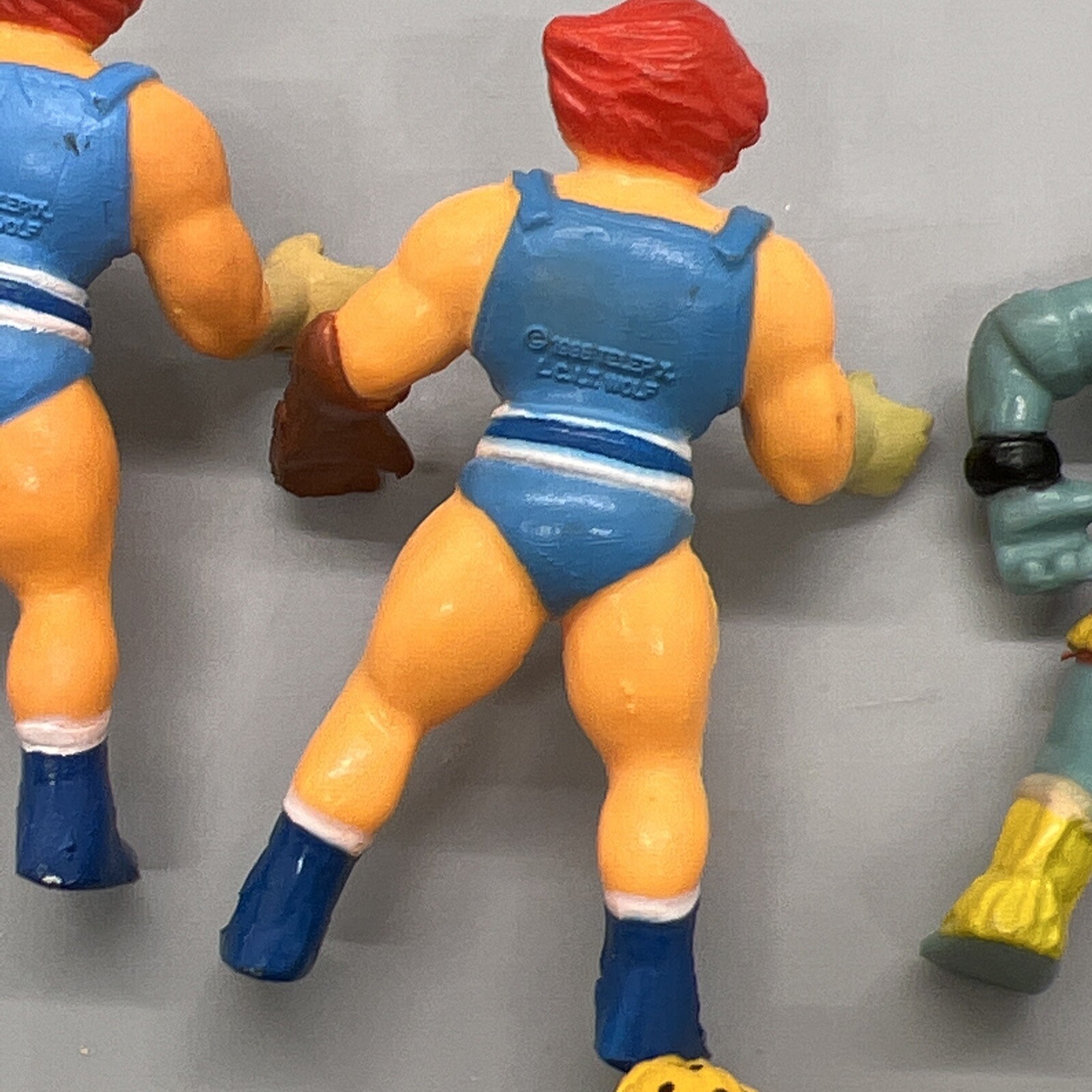 Miniature Thundercat Pvc Mini 1986 Vintage Figure telepix wolf lion-o mum-ra
