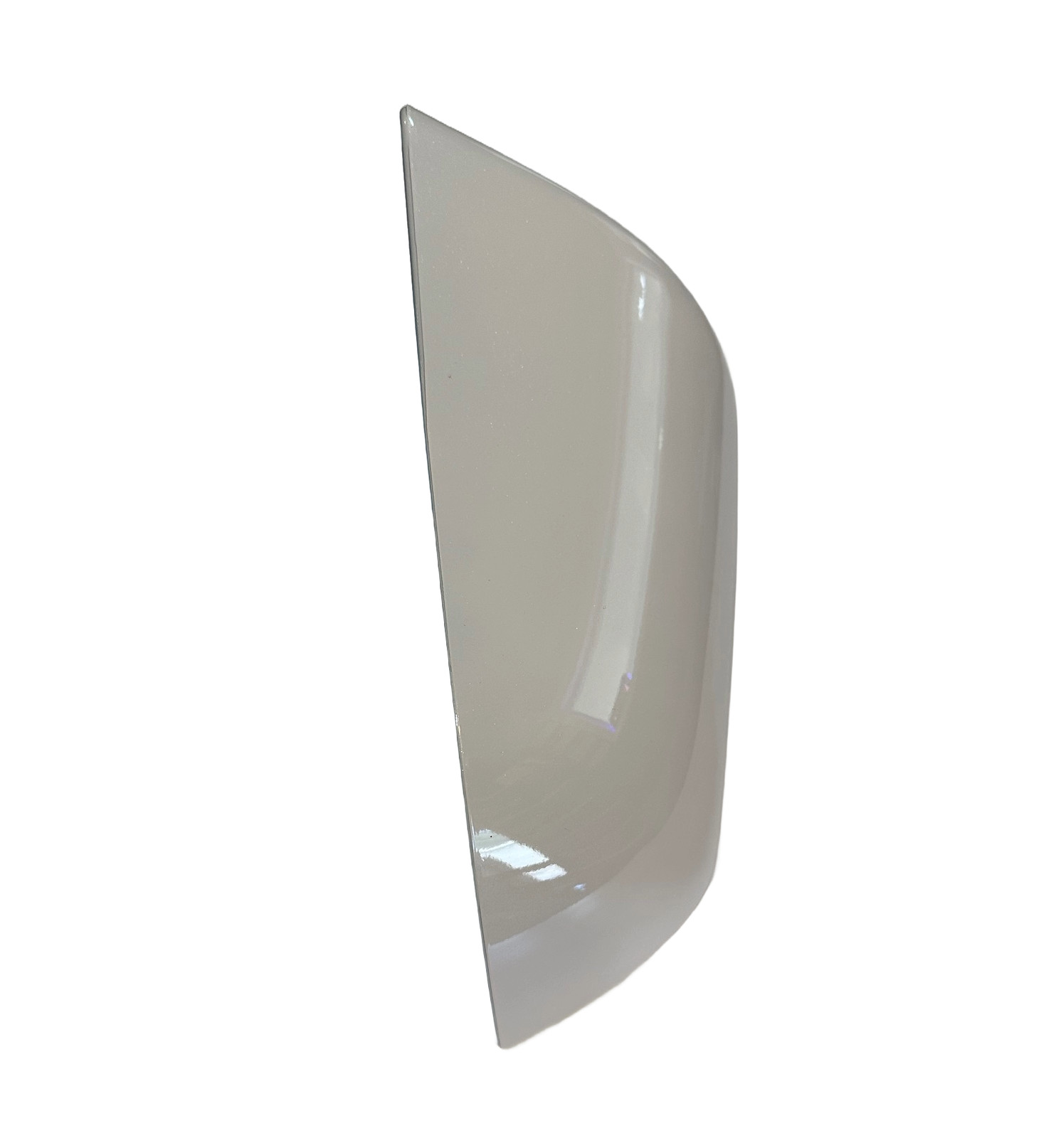 Tesla Model 3 Left Outside Mirror Skull Cap, Pearl White, 2017-2023