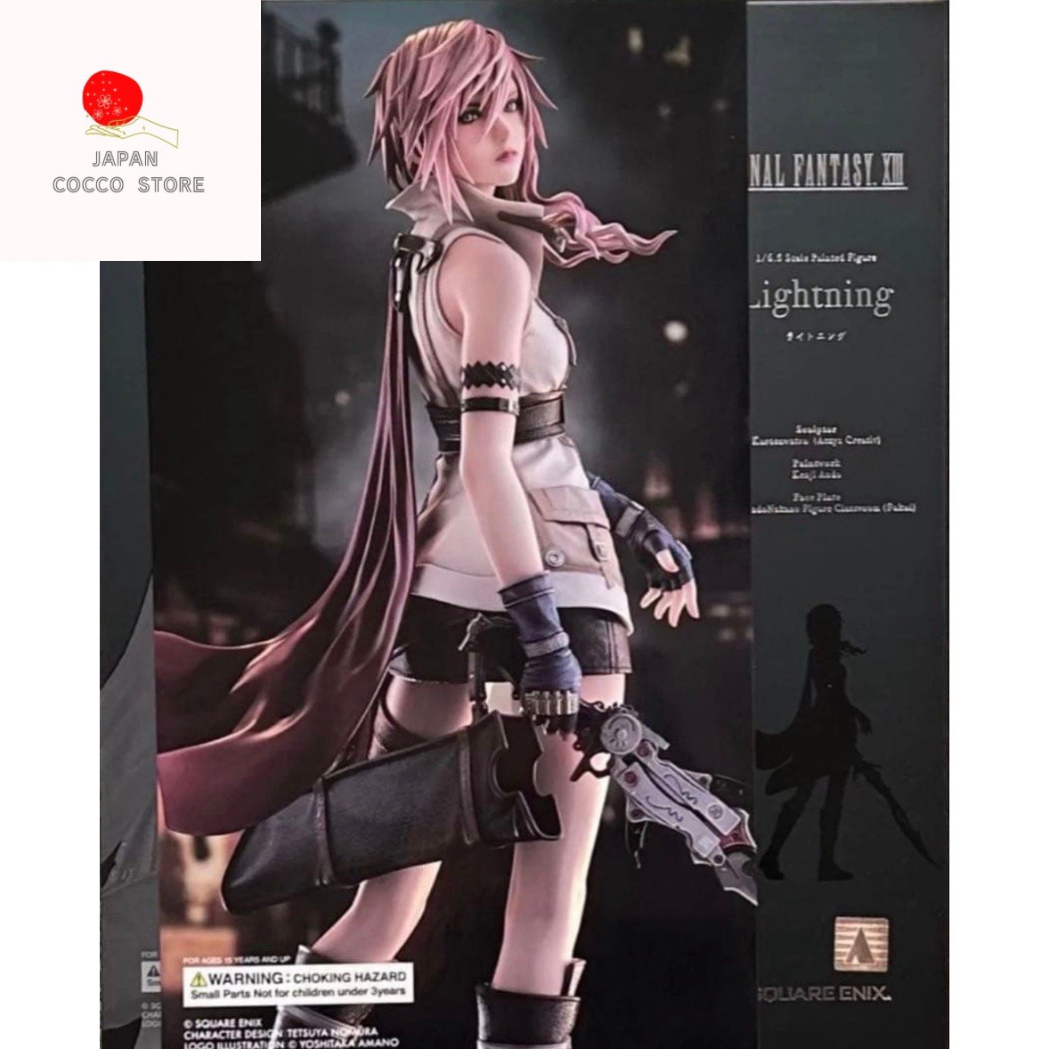 Final Fantasy XIII Lightning 1/6.5 Figure SQUARE ENIX × GOOD SMILE COMPANY NEW