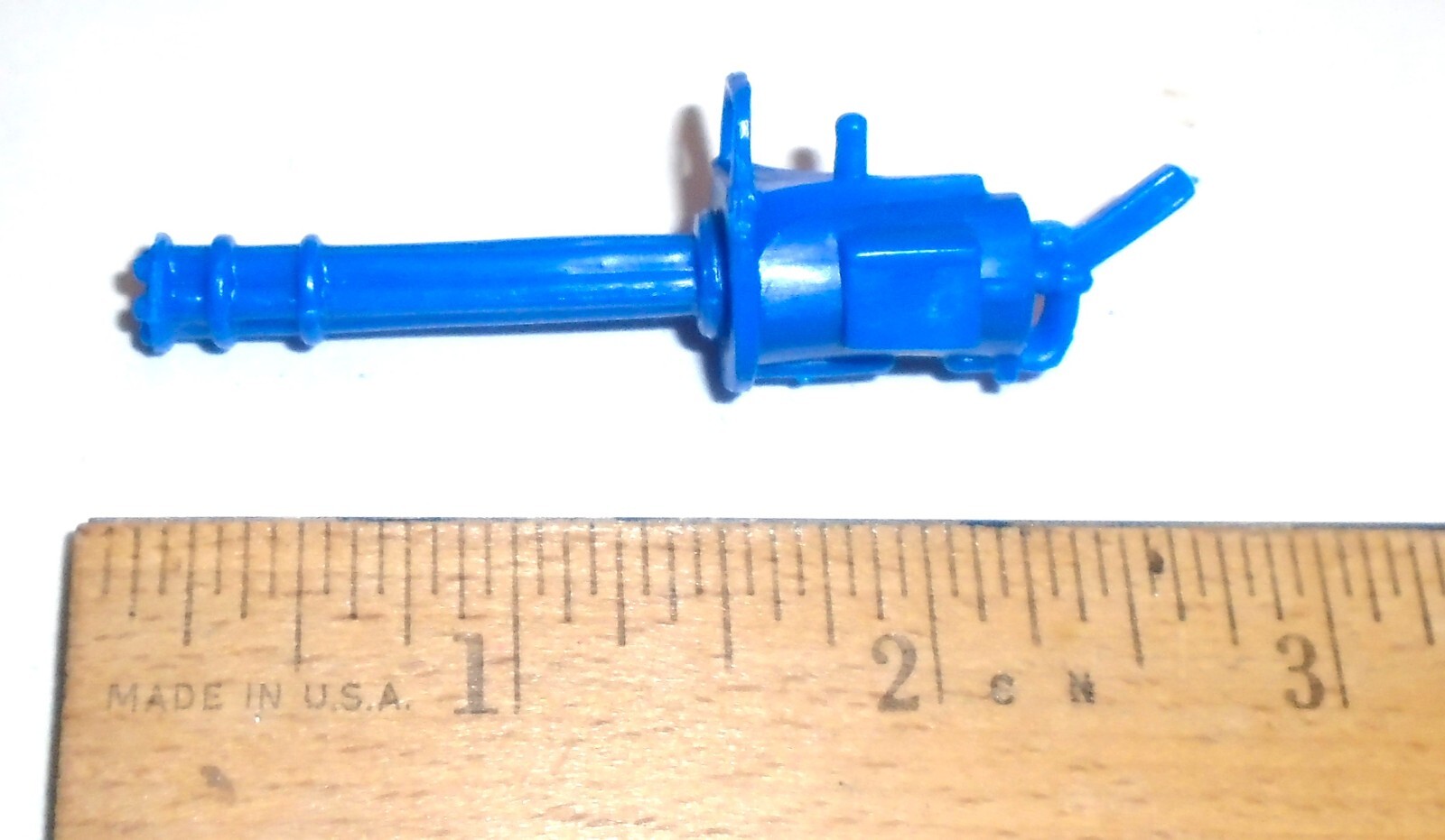 GI Joe Accessory BLACK MAJOR For Custom s 2 Piece Mini-gun Gatling Cannon