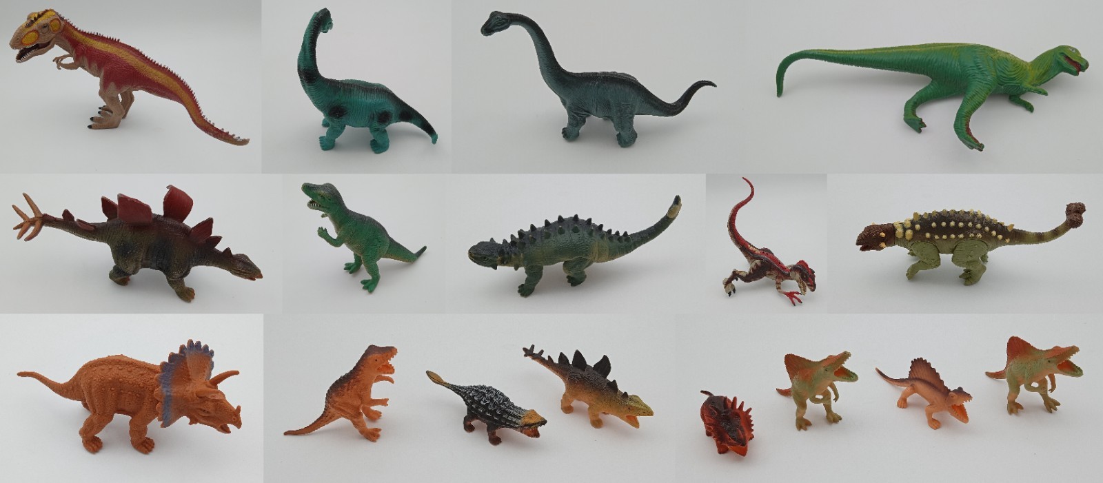 SDE Shantou Greenbrier International Larami Hasbro TM 2000 2009 2008 Dinosaurs