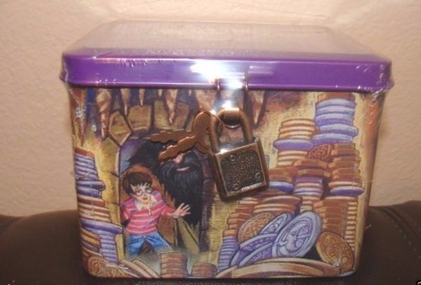 NEW HOGWARTS HARRY POTTER COIN BANK MINT SEALED BAG