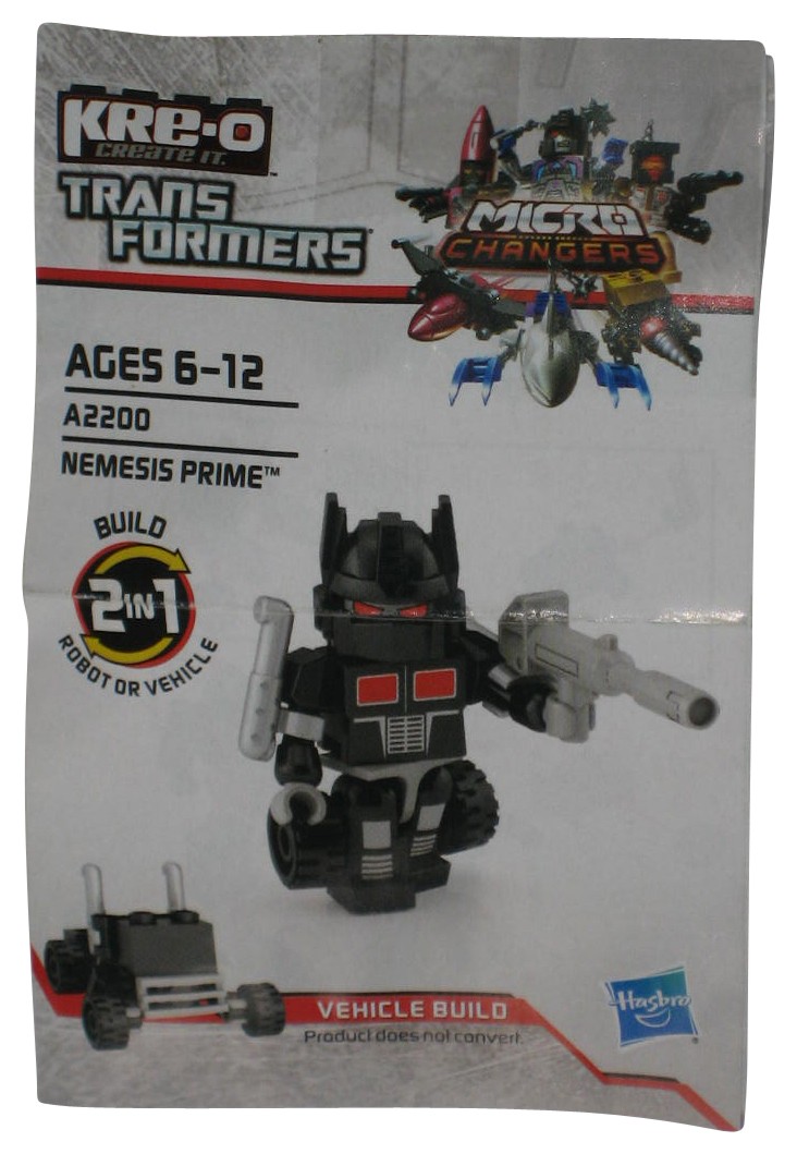 Transformers Micro Changers Kre-O Nemesis Prime (2013) Hasbro Toy Figure A2200