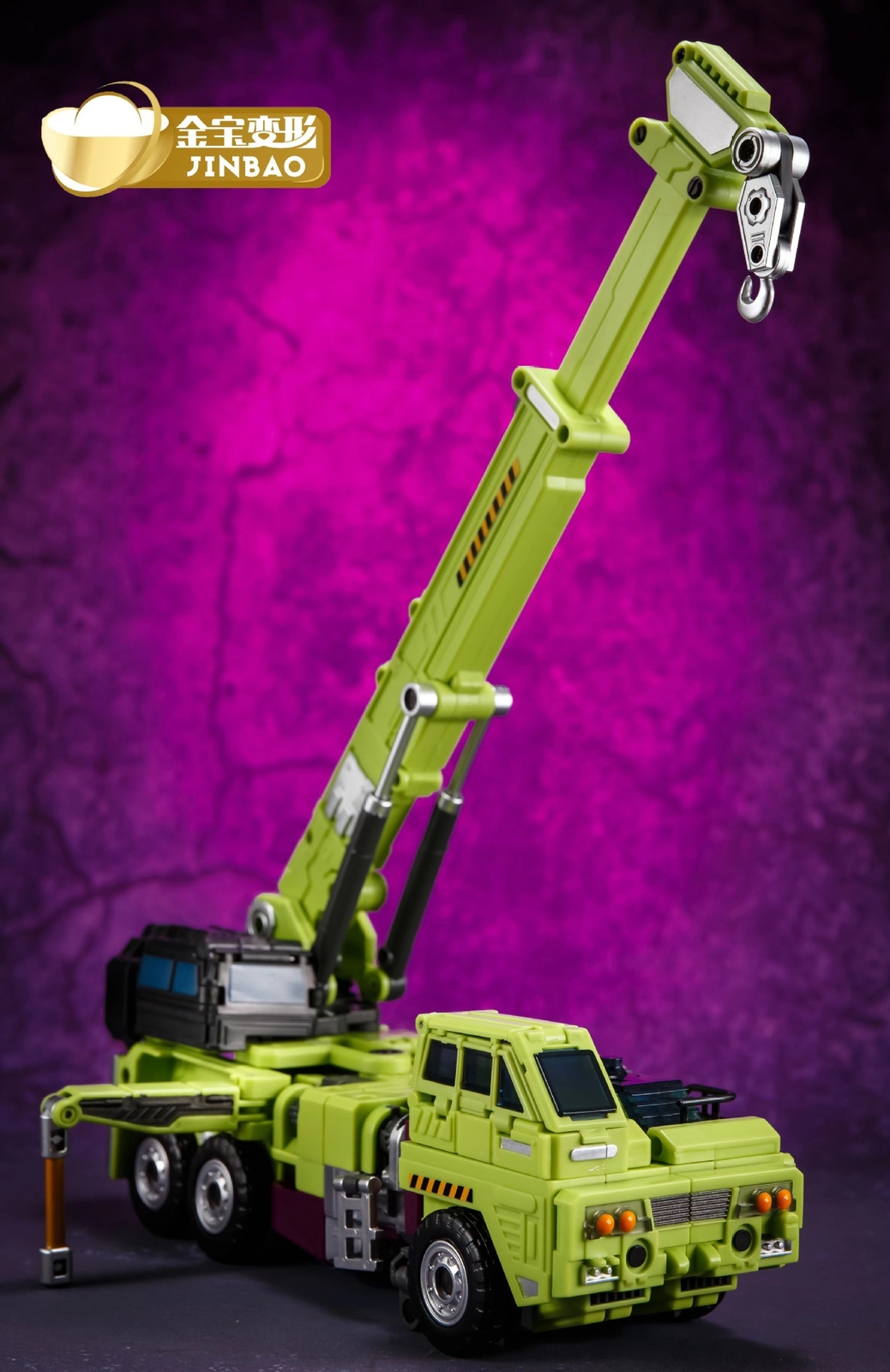 Jinbao Transformation Green Oversized Devastator Gravity Builder With No Box