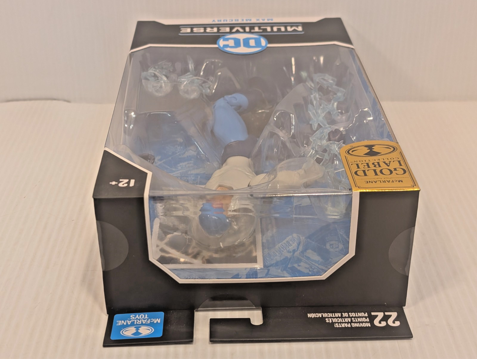 Max Mercury DC Multiverse Gold Label McFarlane Toy The Flash 7in Action Figure