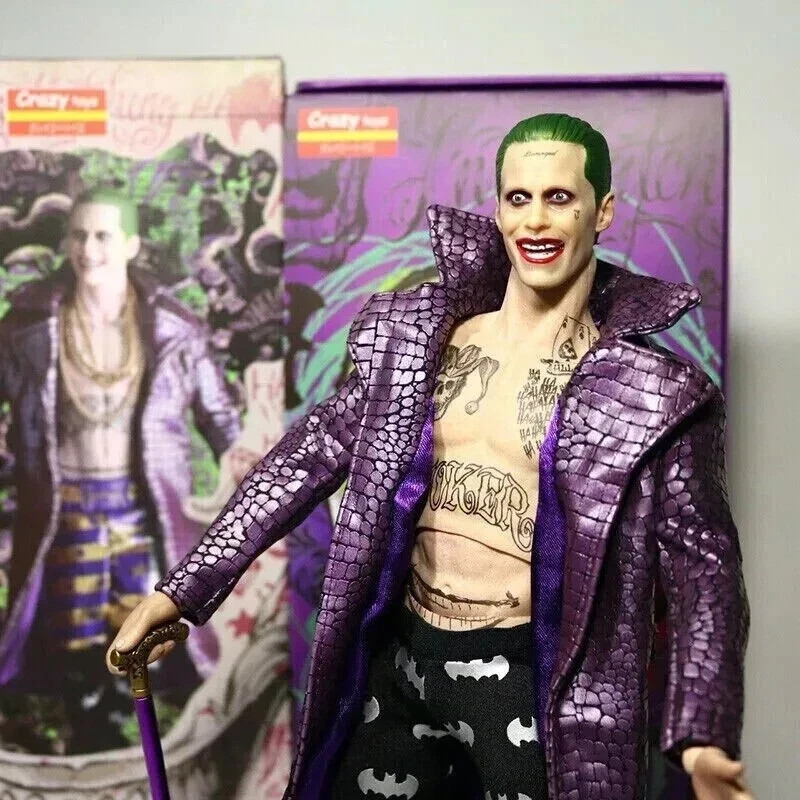Joker DC Suicide Squad 1:6 12&Prime; Clothed Action Figure Collection Crazy Toys New