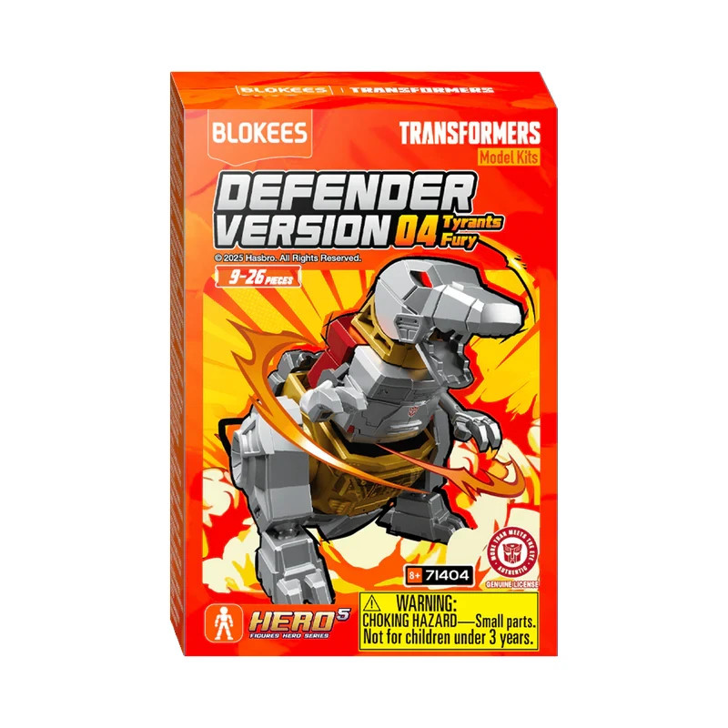 Transformers Blokees Defender 4 Rodimus Prime Special Galaxy Type w/Vehicle