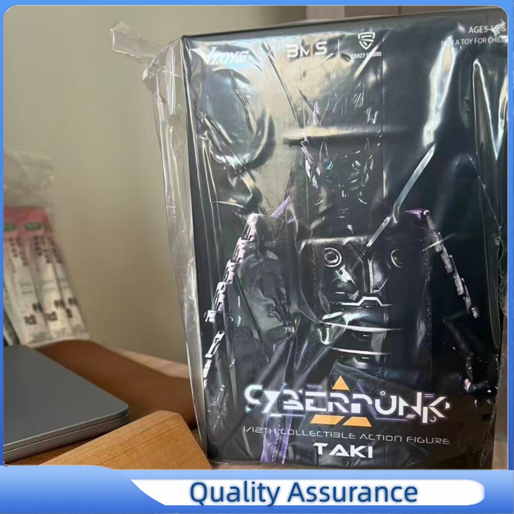 VTOYS X BMS 1/12 VSD010 Cyberpunk Samurai Taki Action Figure Collection Model##