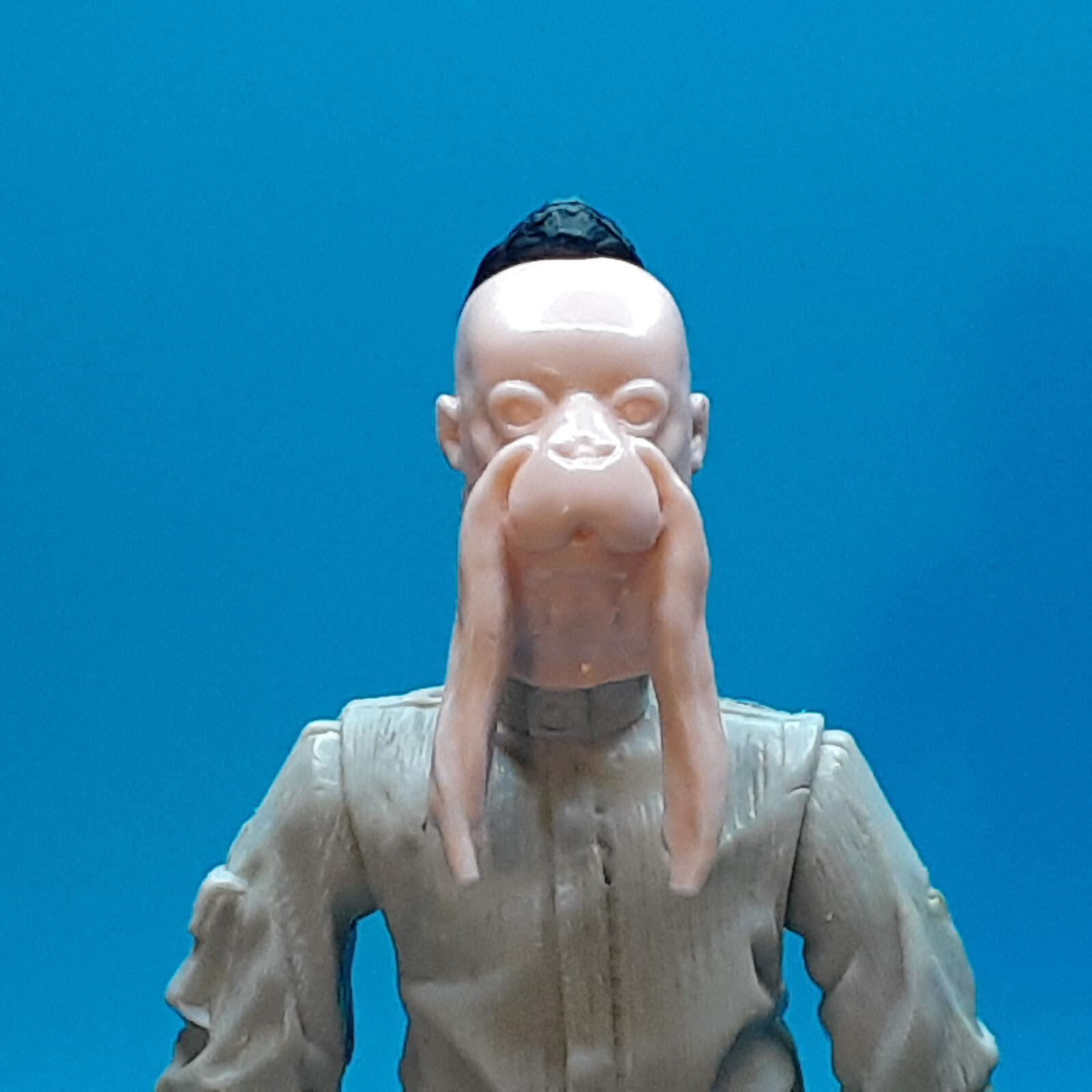 Star Wars Mosep Bindeed Cantina Alien Custom Head Cast TVC 3-3/4&Prime; 1:18 Scale