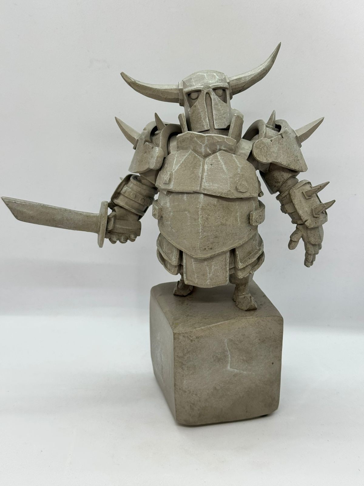 Clash royal PEKKA Official Supercell Resin Bust Statue Figure Rare COC Merch