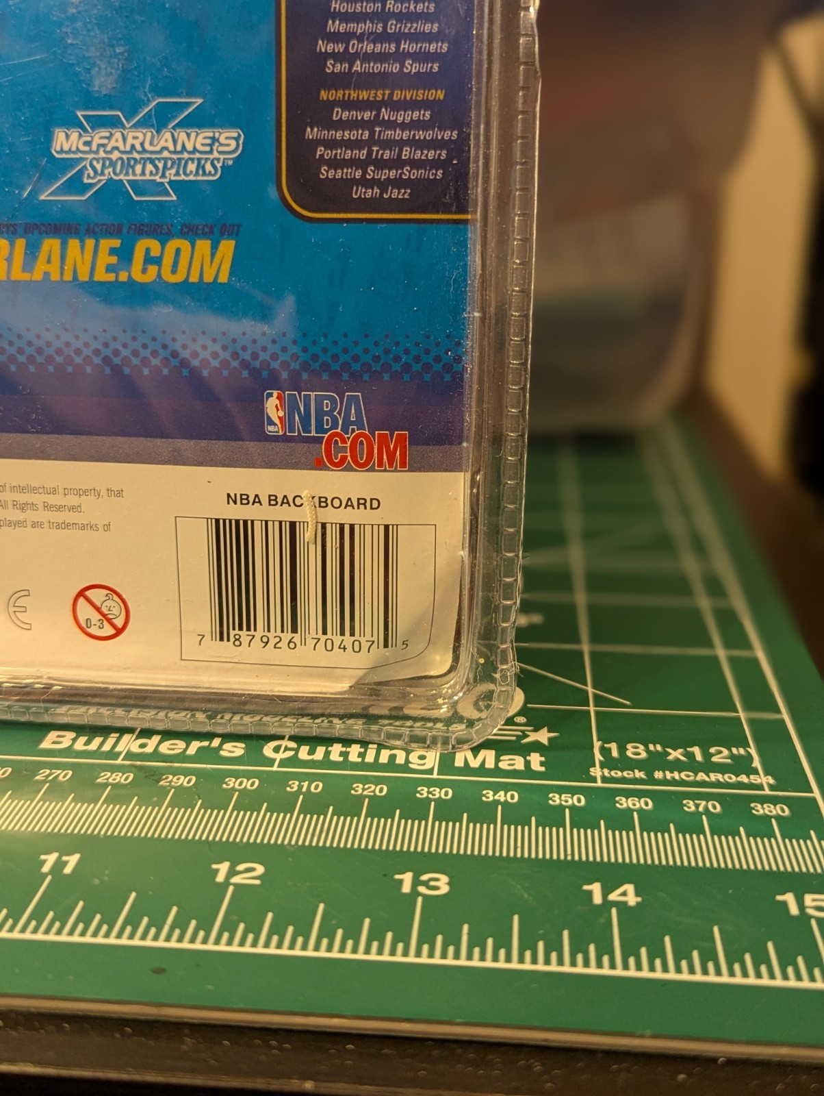 2005 McFARLANE TOYS NBA BACKBOARD Collector’s Club Exclusive New in Package