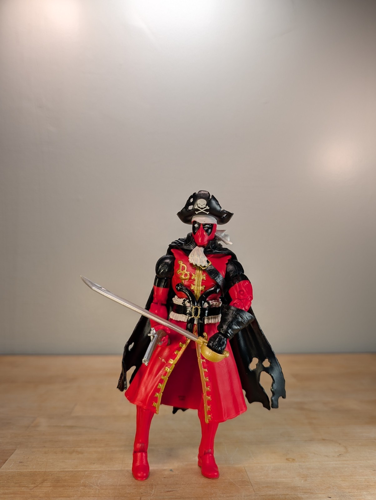 Hasbro Marvel Legends Pirate Deadpool 6&Prime; Action Figure Strong Guy Baf Wave