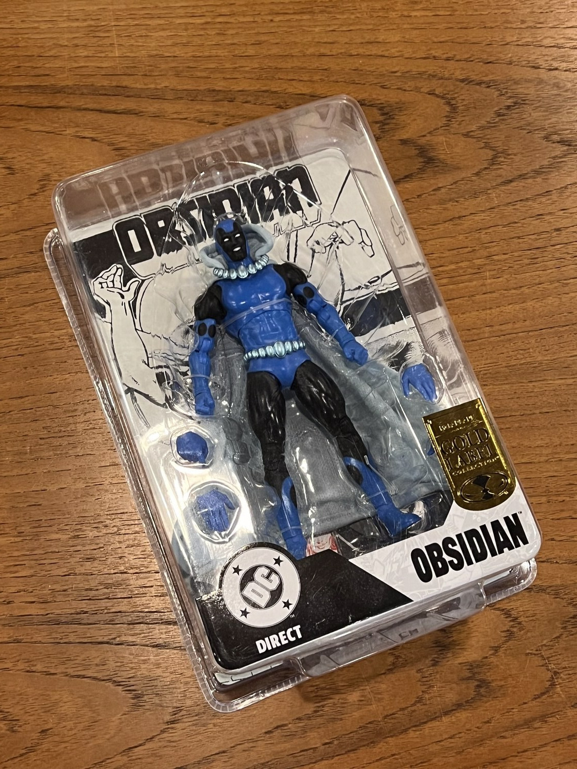 Mcfarlane DC Multiverse Page Punchers Gold Label Infinity Inc #16 OBSIDIAN
