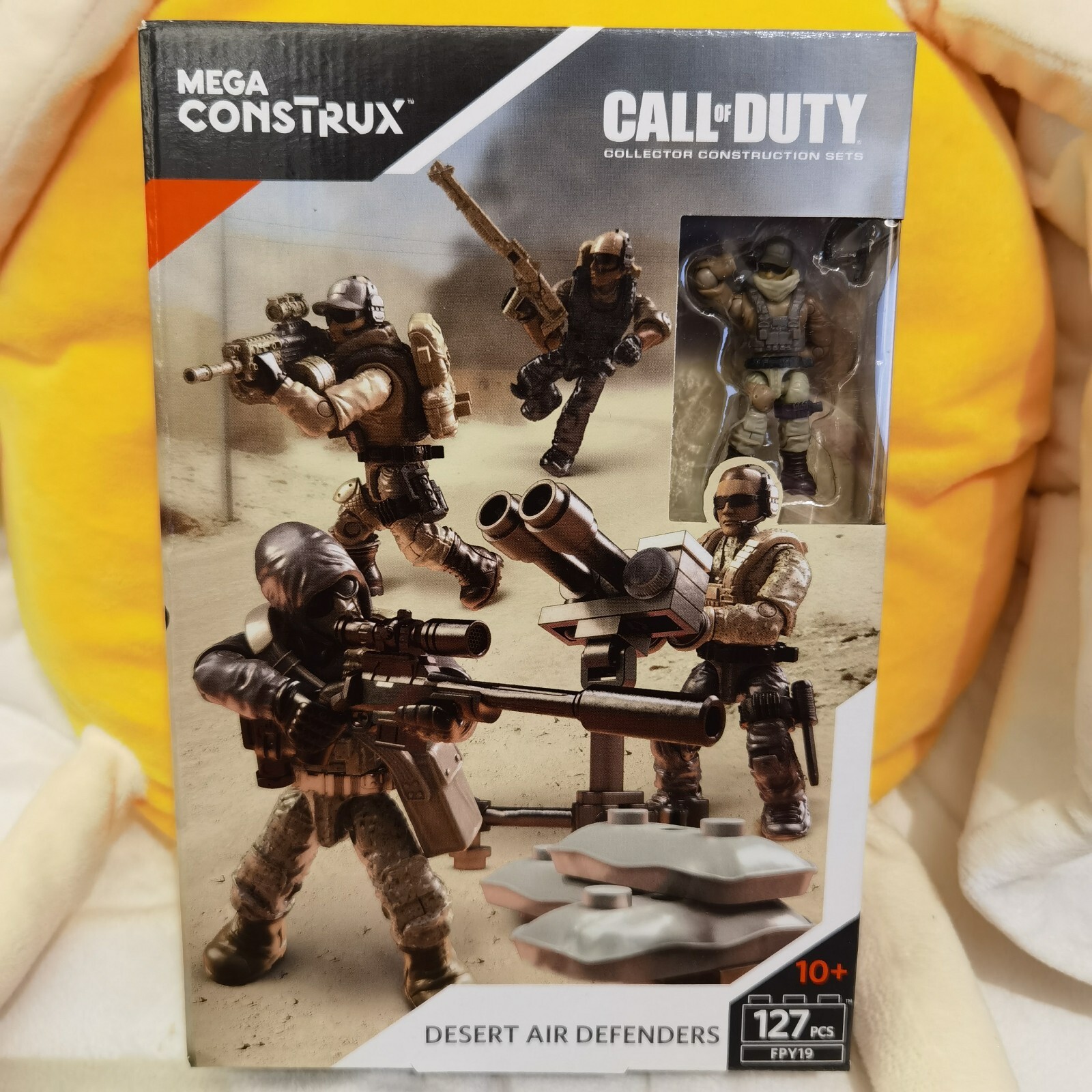Call of Duty COD MEGA CONSTRUX DESERT AIR DEFENDERS FPY19 NEW toy figure