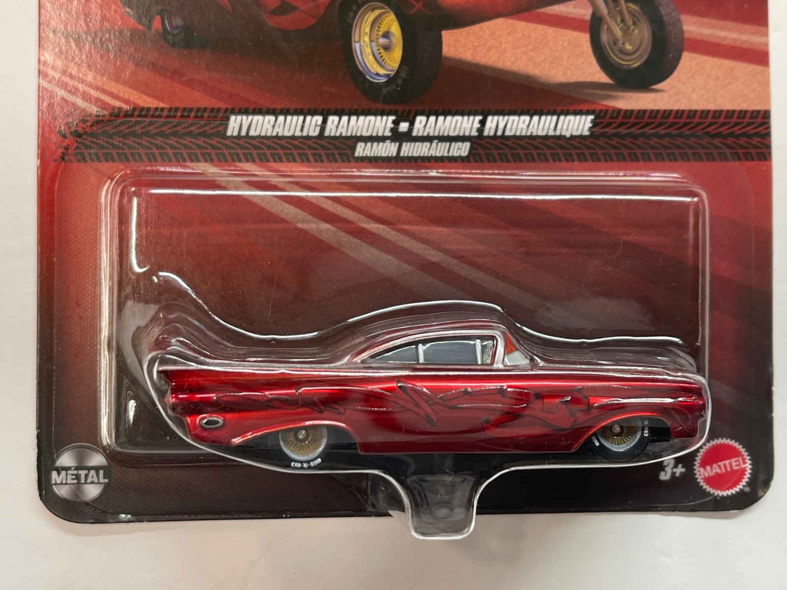 DISNEY PIXAR CARS METAL HYDRAULIC RAMONE