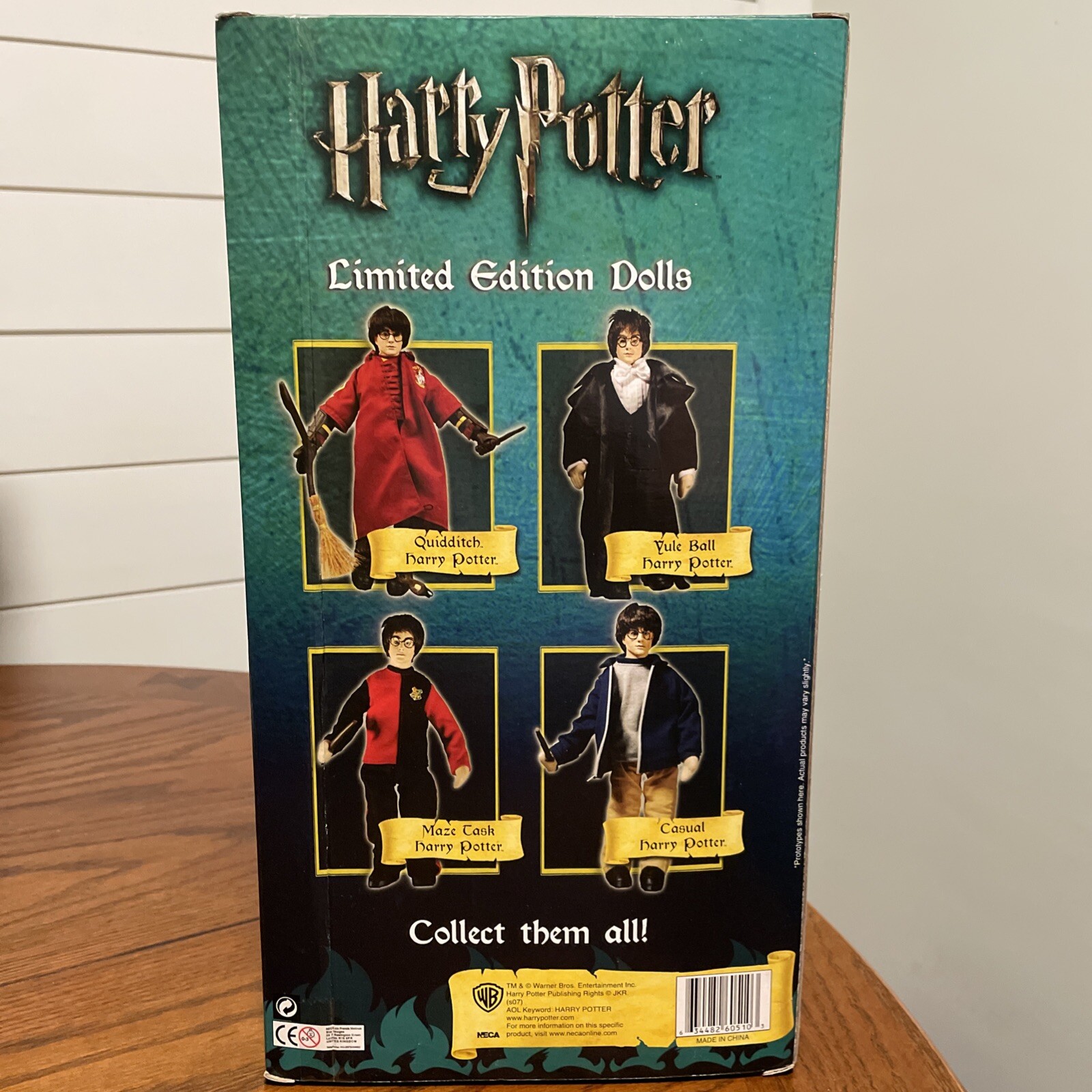 Neca Maze Task Harry Potter 12&Prime; Doll Limited Edition 4713/6000 NIB *Box Damage