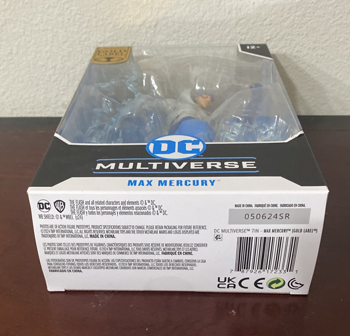 DC Multiverse Max Mercury (The Flash) Gold Label 7” Action Figure McFarlane Toys