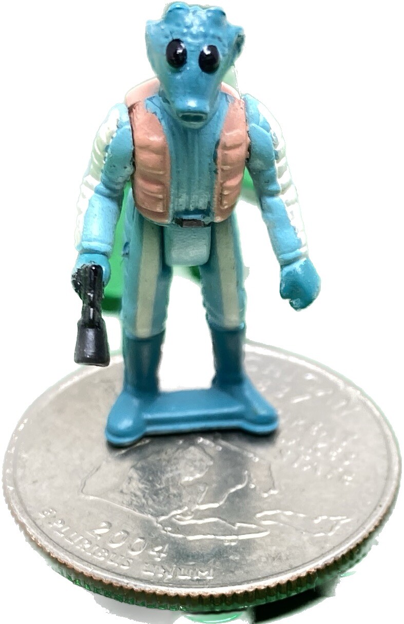 Star Wars Loose Micro Machines Galoob GREEDO Figure 1&Prime; Inch Tall