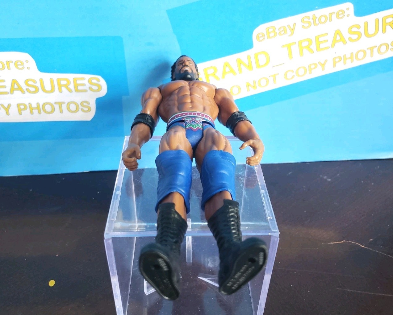 2018 MATTEL WWE BASIC SERIES 93 JINDER MAHAL Loose Maharaja India Smackdown