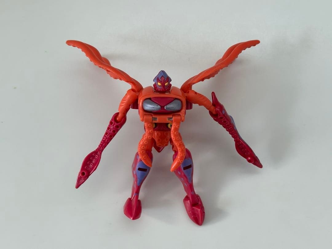 TAKARA TOMY Transformers Beast Wars Claw Jaw Scuba Squid Vintage Action Figure