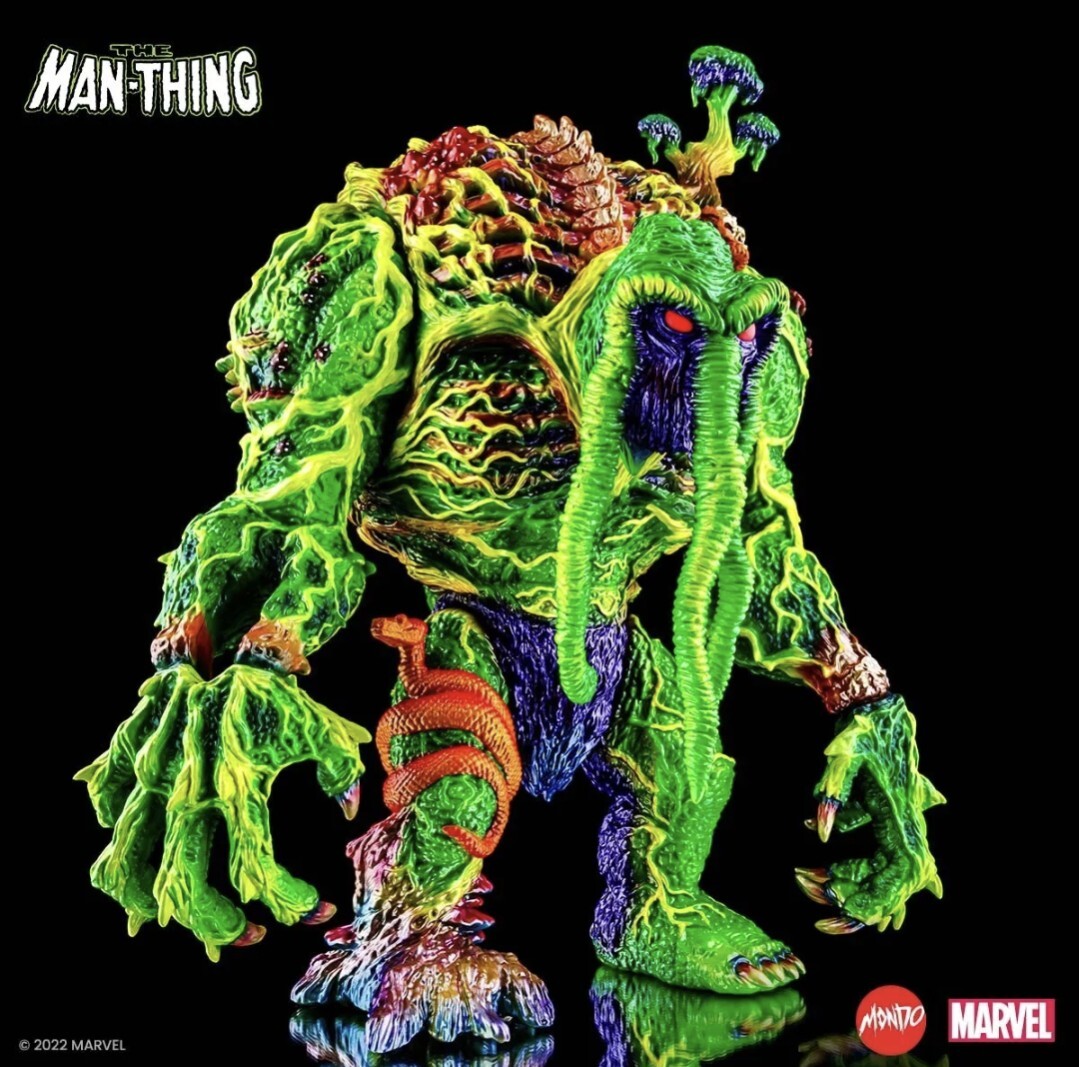 2022 DCon Designer Con limited edition Mondo Marvel Devils Kaiju Man-Thing
