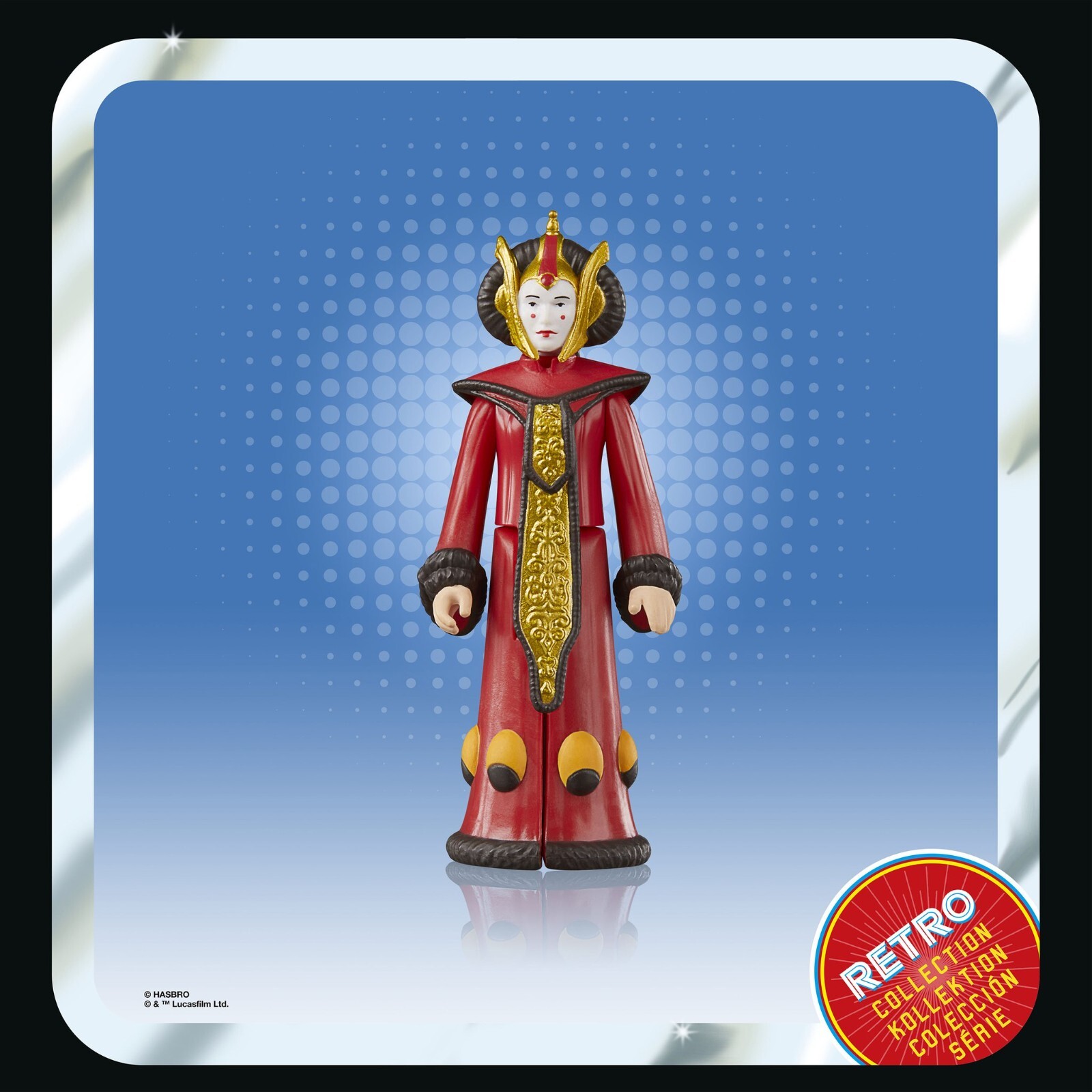 Star Wars Retro Collection Phantom Menace Queen Amidala 3.75 Figure LOOSE