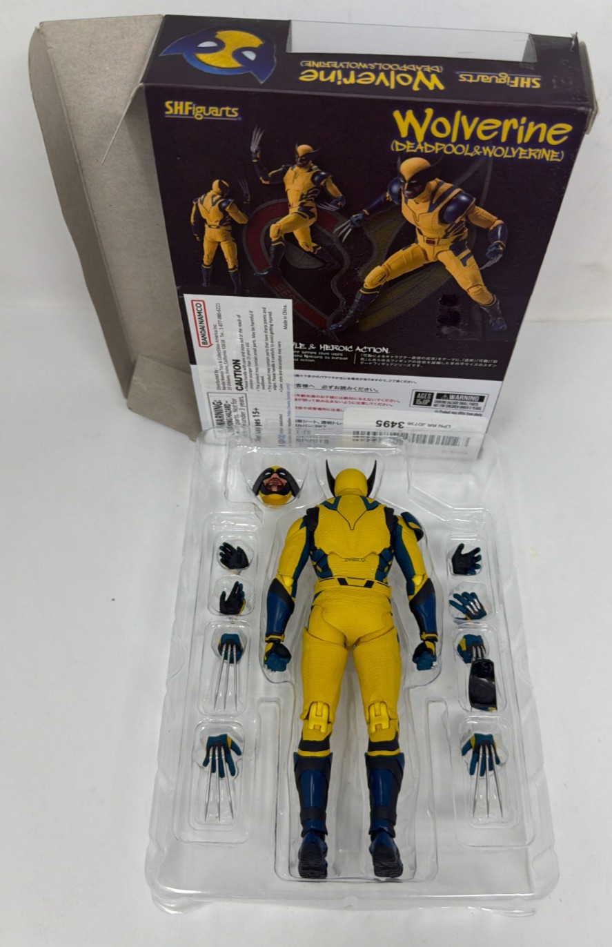 Deadpool and Wolverine Wolverine S.H.Figuarts Action Figure CIB! *READ*