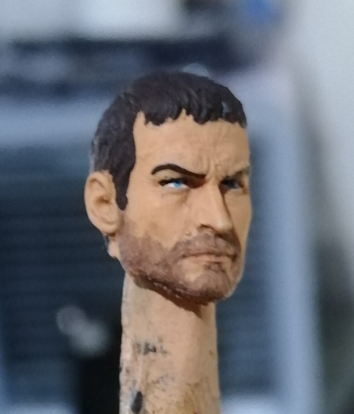 113 SPARTACUS ANDY WHITFIELD – custom resin headcast