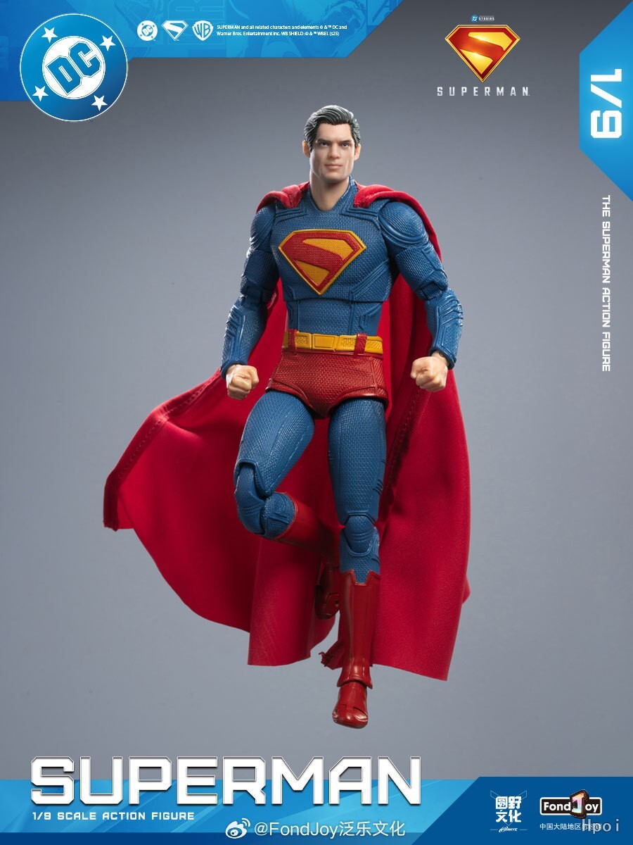 FondJoy DC Superman 1/9 Complete Action Figure Model IN Stock