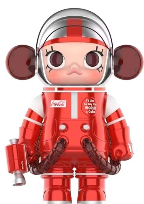 Pop Mart Mega Space Molly Coca-Cola Classic 400% Limited Edition NIB SEALED