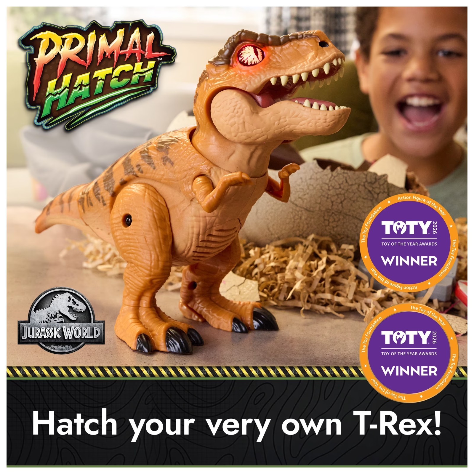 Jurassic World Primal Hatchlings Dinosaur Interactive Toy Figure Collectible NEW