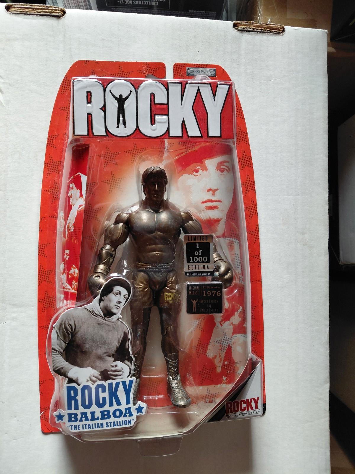 Jakks Pacific 2006 Rocky Balboa Bronze Statue 1 of 1000