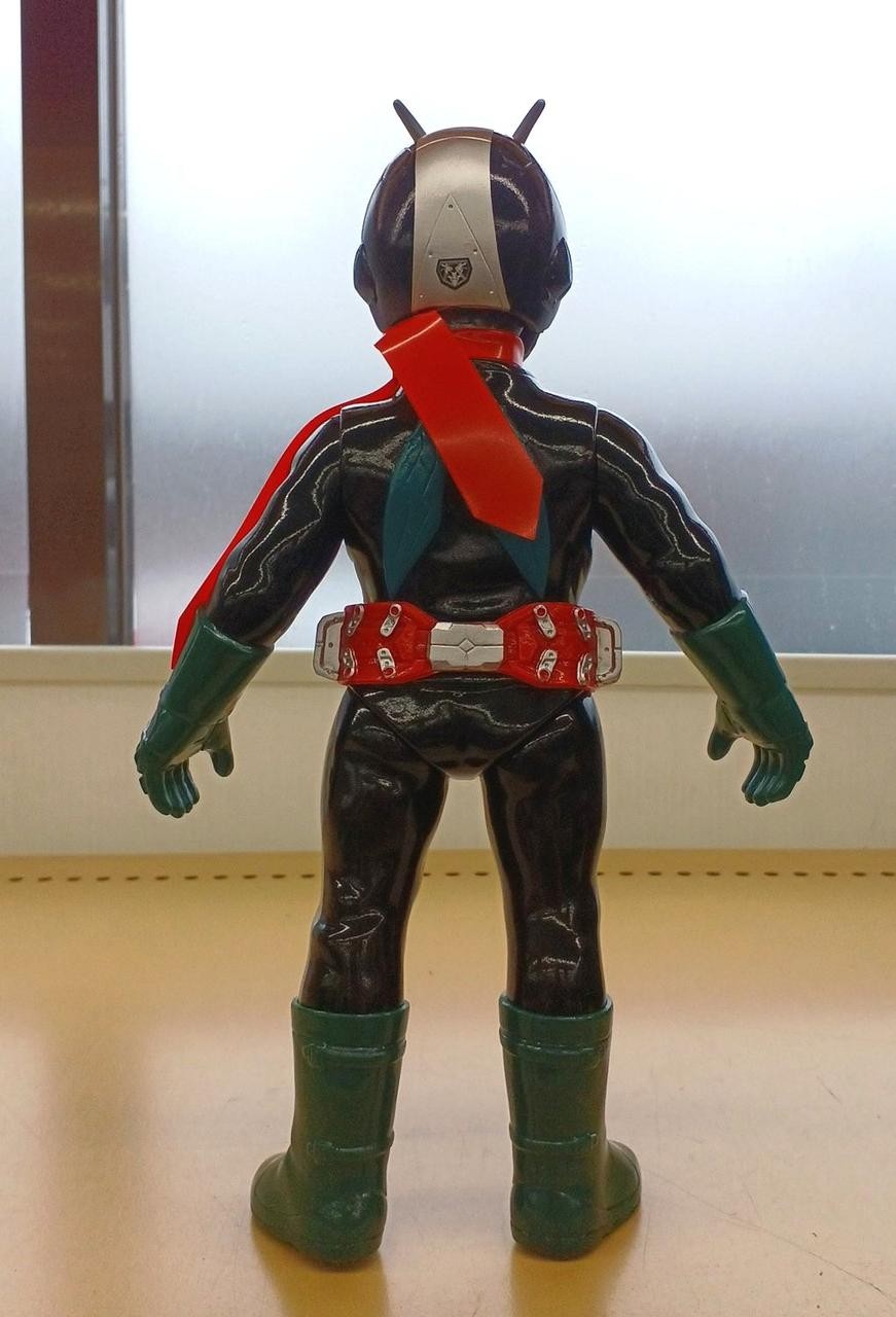 Toei Retro Sofubi Collection Shin Kamen Rider No. 2 Medicom Toy