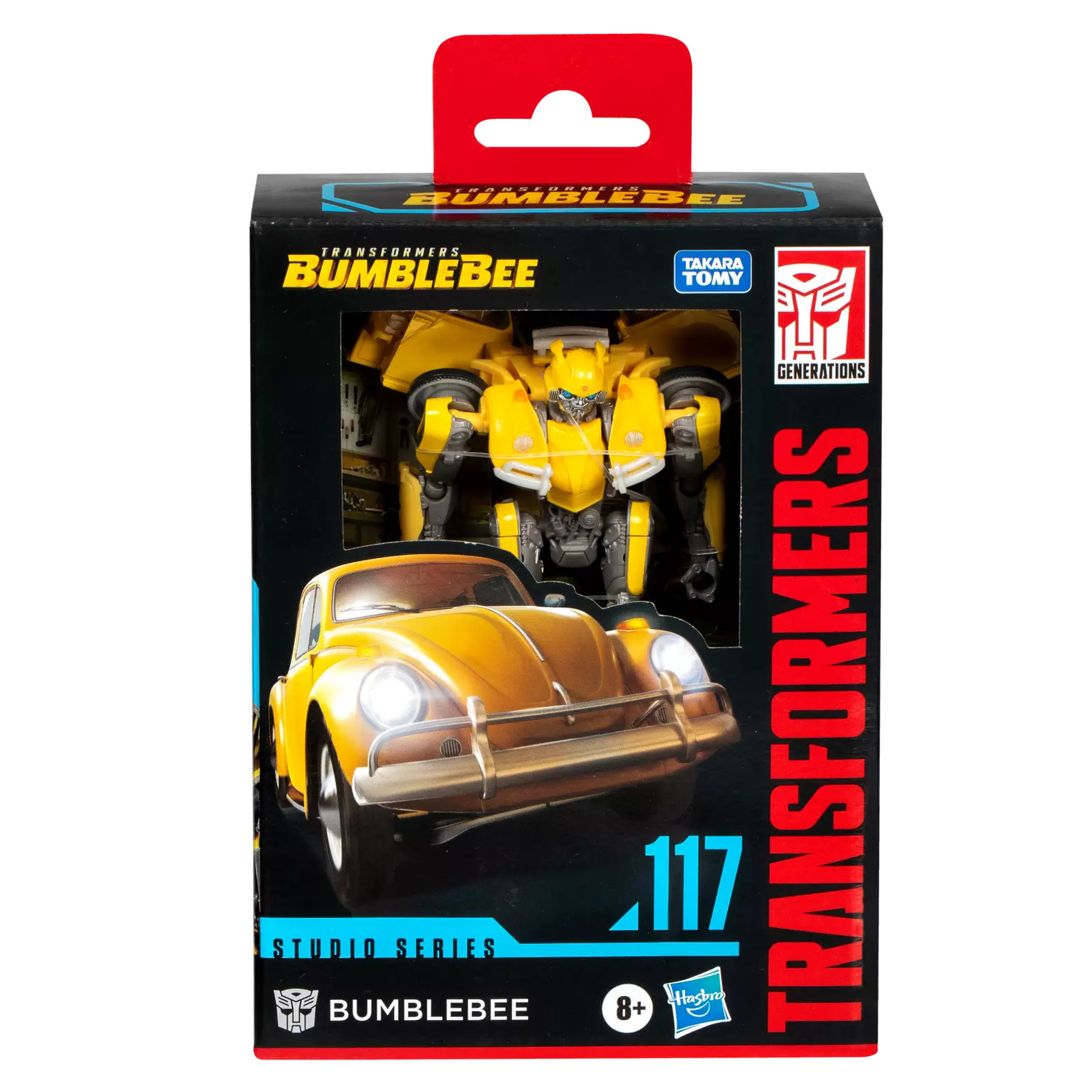 Transformers Studio Series Deluxe Class 117 Bumblebee 4.5-In Action Figure G0564