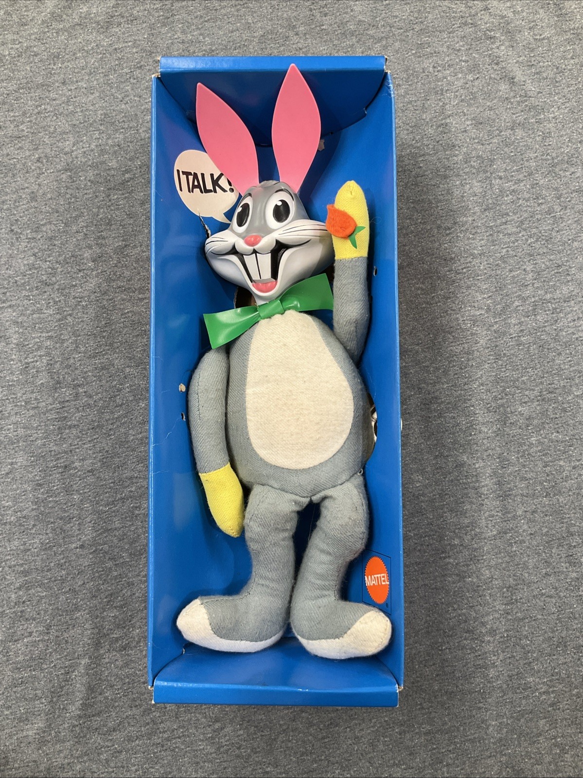 Bugs Bunny 1971 Mattel Talking LOONEY TUNES Vintage with Box WORKS!