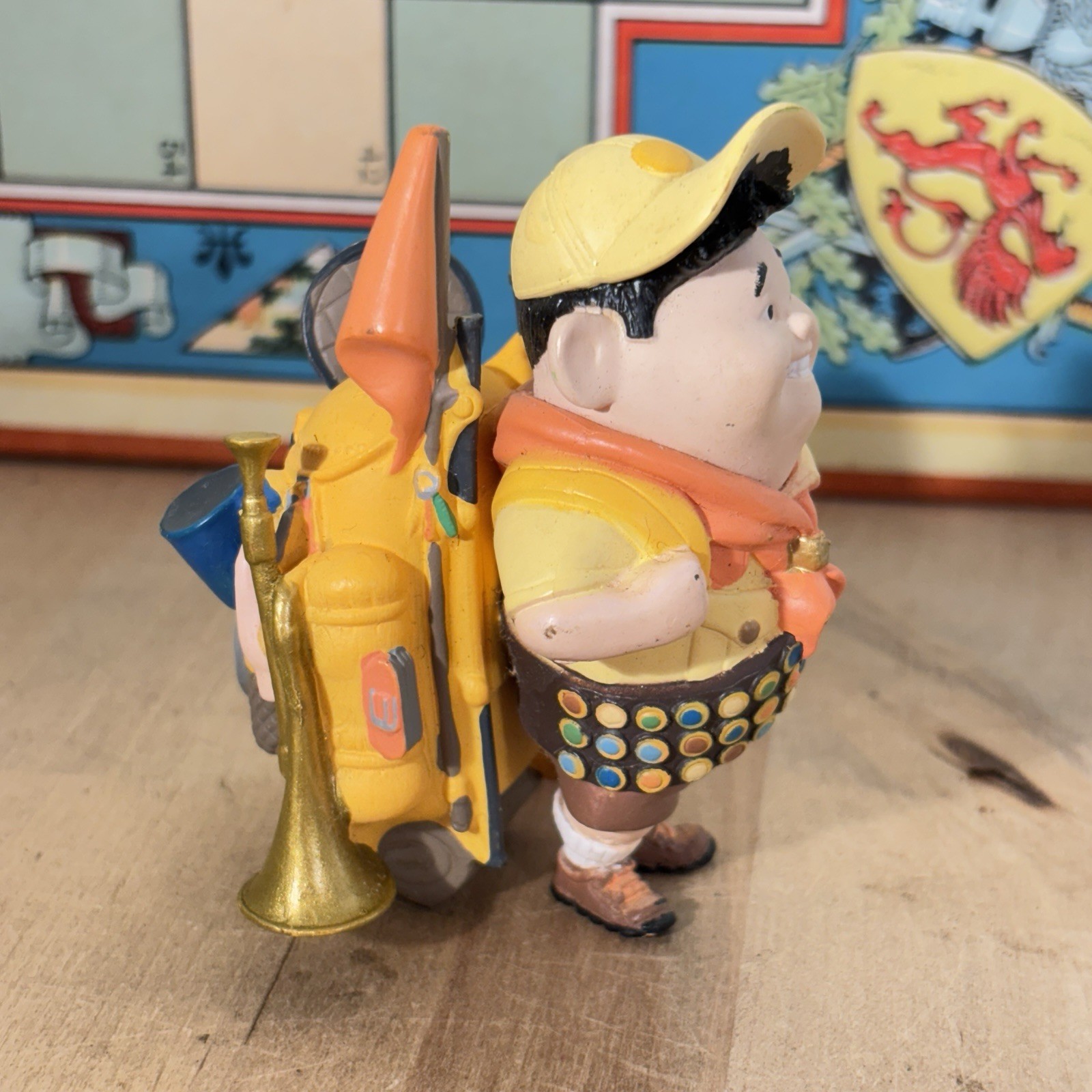 Russell With Backpack PVC Action Figure, Disney Pixar&rsquo;s UP, 3&Prime;