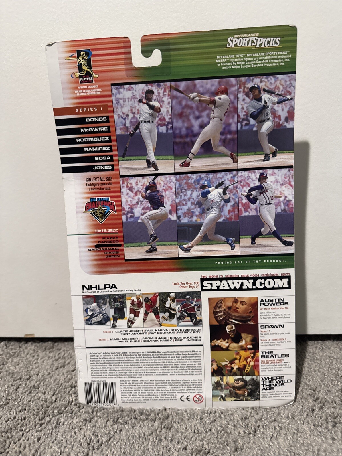 MAJOR LEAGUE BASEBALL – MARK McGWIRE 25 – McFarlane Sports Picks~ (See Details)