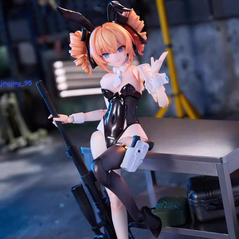 Bunny Rapid Action Squad Sniper Leoni‌‌ Desktop Ornament Model Figure Sculpture
