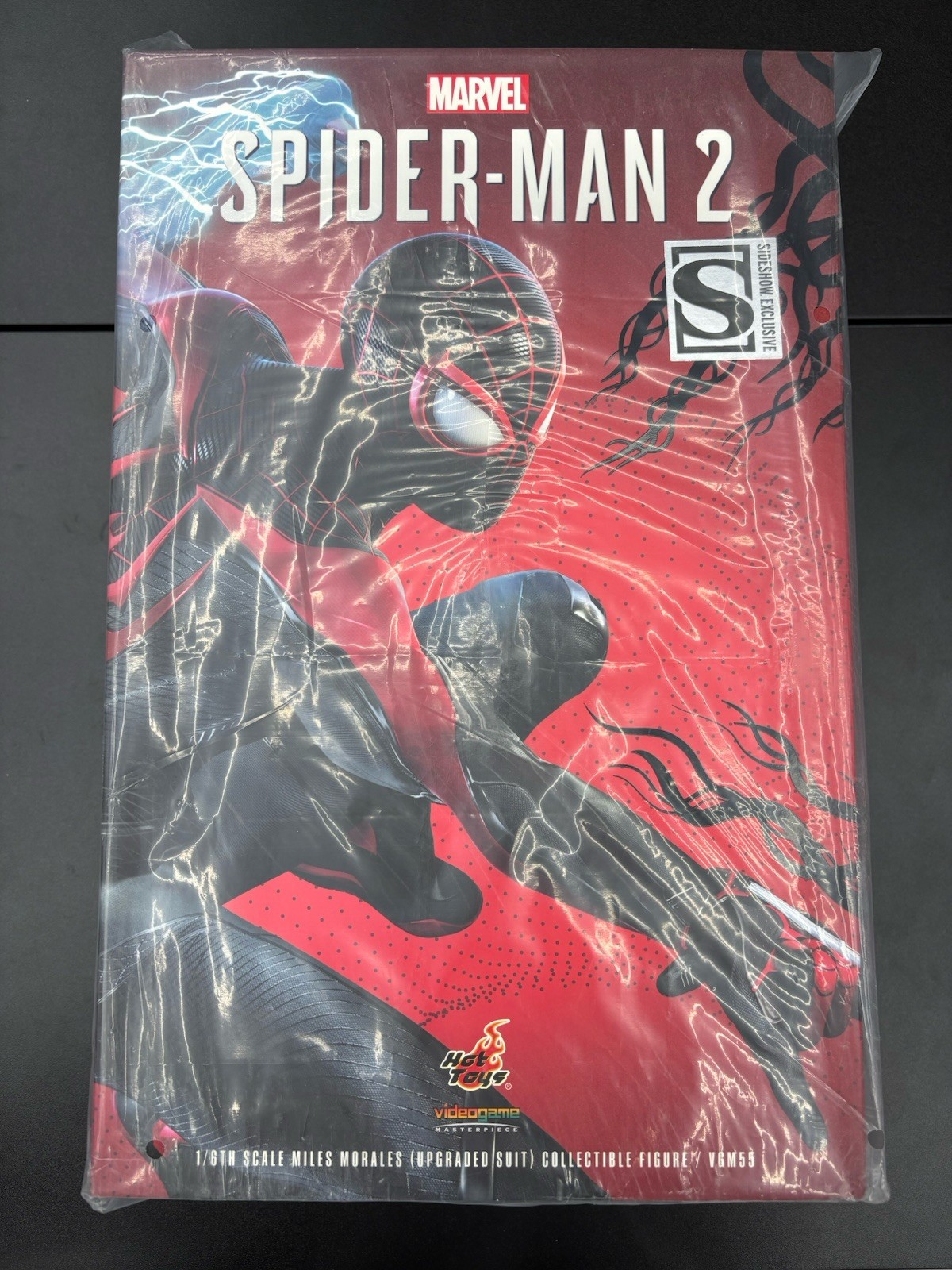 Hot Toys Spider-Man 2 Miles Morales Upgraded Suit VGM55 SEALED