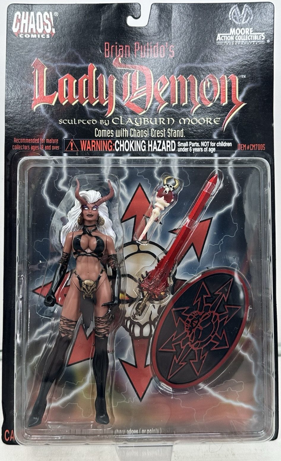 Chaos! Comics Brian Pulido&rsquo;s LADY DEMON Moore Action Collectibles 1997 (CM7005)