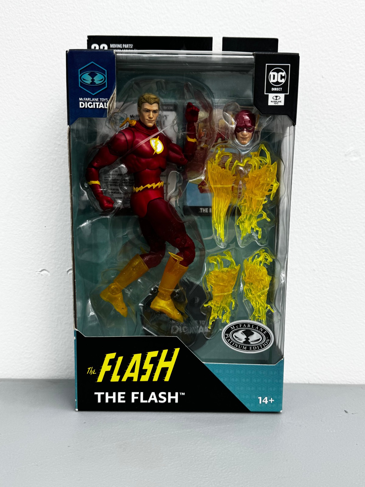 DC Direct McFarlane Digital The Flash Speed Force 2024 Platinum Edition 7”
