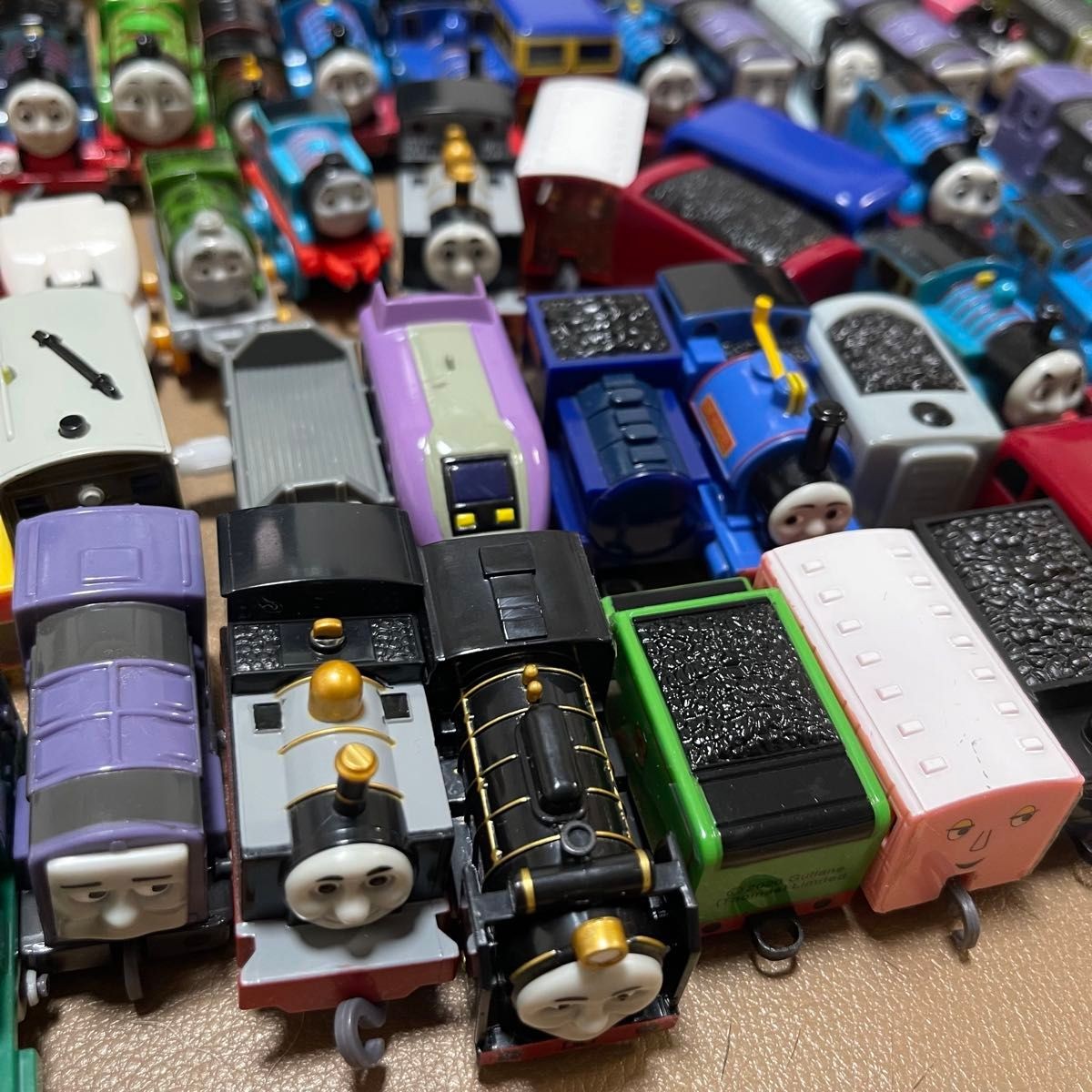 Takara Tomy Capsule Plarail Thomas Train Set Multi Color Large Lot Vintage