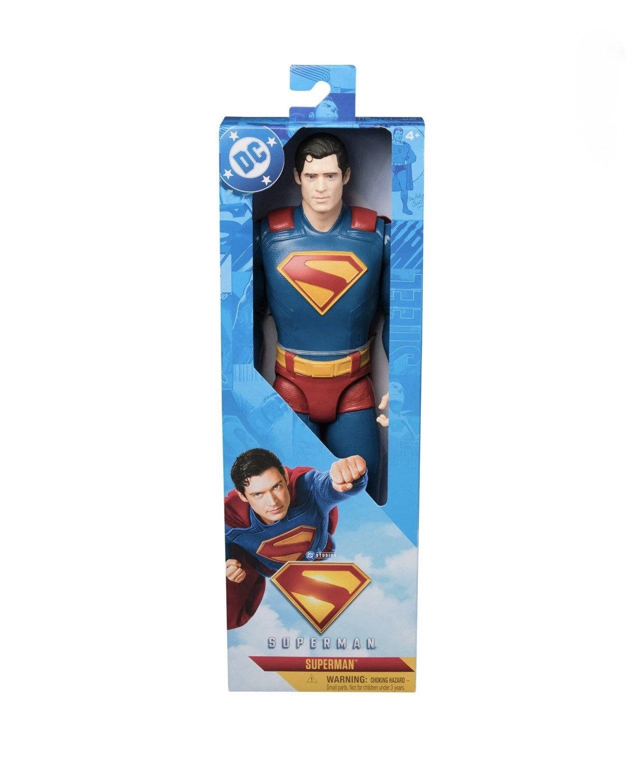DC Comics Superman 12-Inch Action Figure Brand New- For Age 4 and Up.
