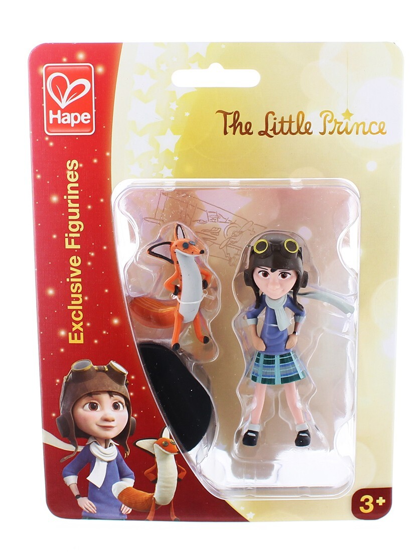 Hape The Little Prince Little Girl and Fox Toy Figure
