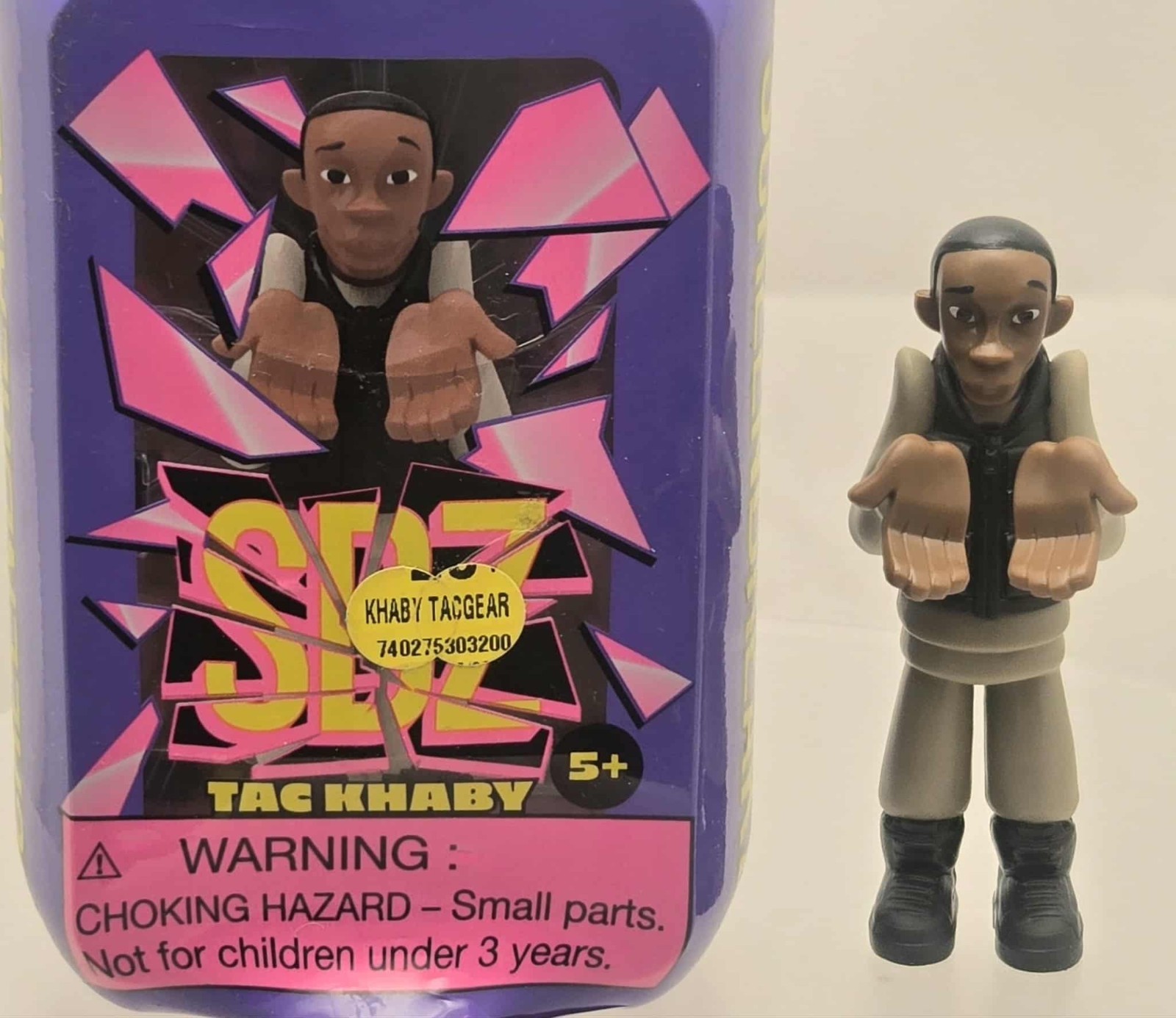 Screen Breakz Tac Khaby Collectible Figure 2024 New & Sealed Toy Figure