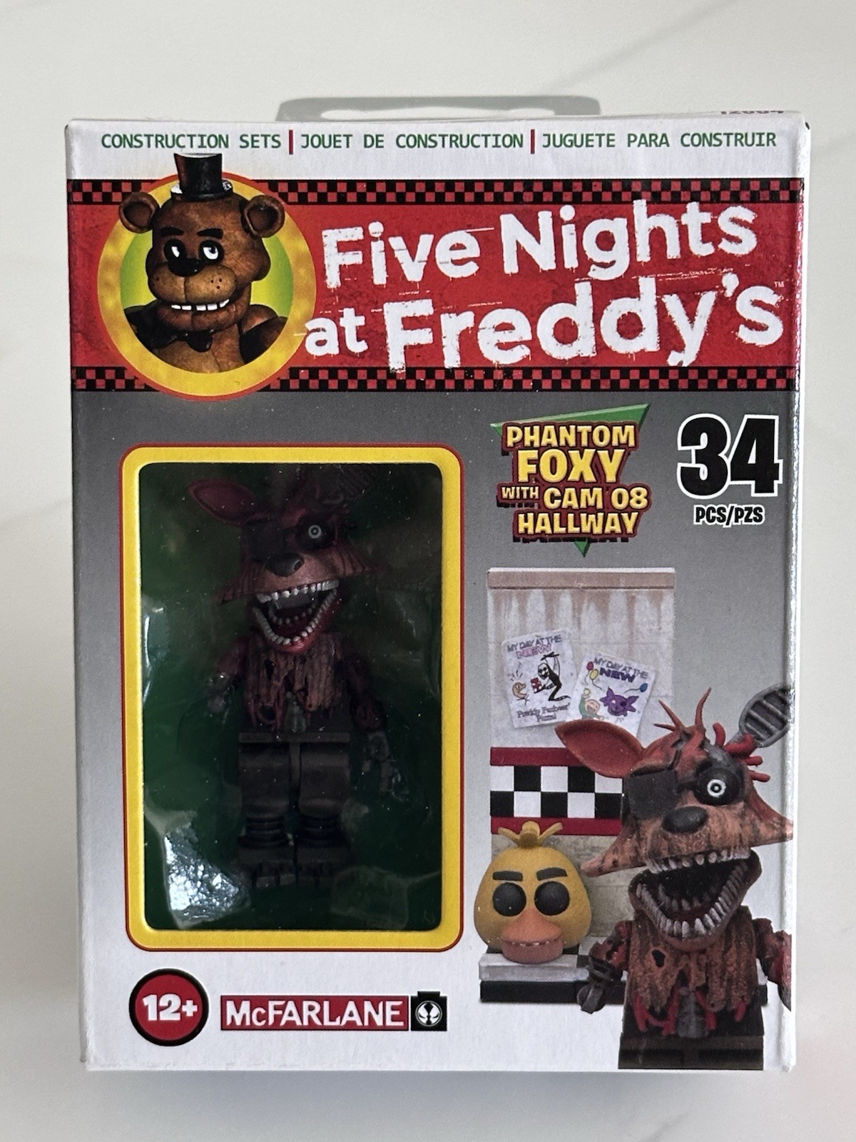 McFarlane Toys Five Nights at Freddy&rsquo;s Phantom Foxy w Cam 08 Hallway Sealed 2016