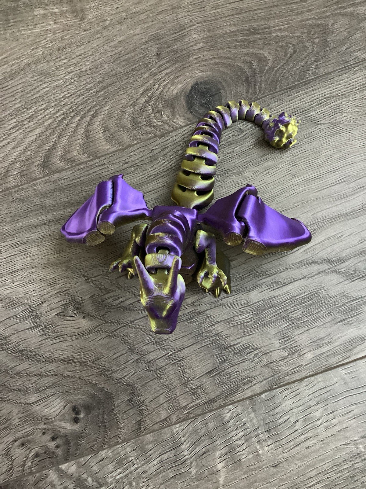 3D Printed Charizard Pokémon Dragon Articulated Flexible 8 Inches Long